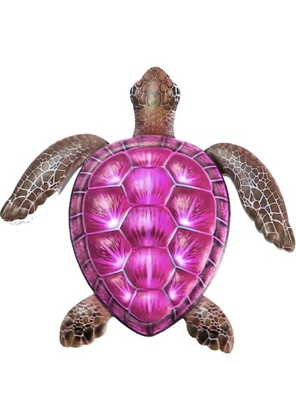 Mavi Stil Renkli Kabuk Kaplumbağa Metal Duvar Sanatı Dekor Ev Için Zarif Asılı Heykel (Yurt Dışından) modelleri