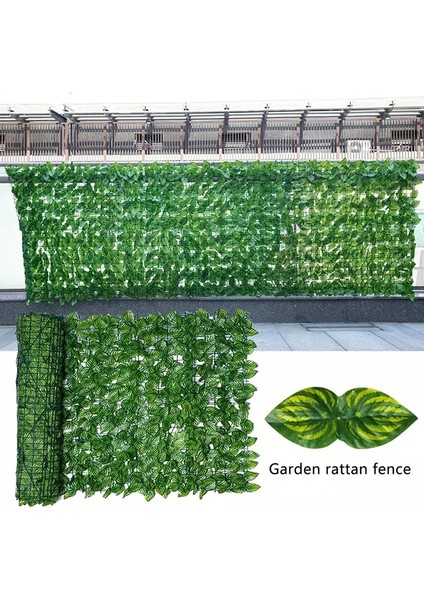 No.3 Tarzı 0.25MX0.5M Yapay Yeşil Yaprak Çit Net Yapay Çitler Çit Açık Bahçe Için Sahte Ivy Asma Yaprağı Dekorasyon (Yurt Dışından)