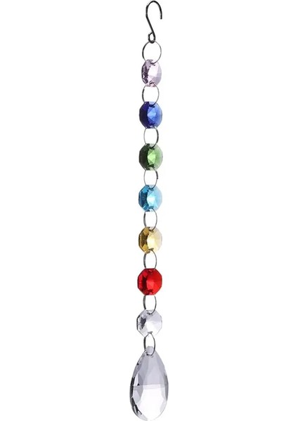 40MM Tarzı Dıy Kristal Güneş Yakalayıcılar Avize Kristaller Top Prizma Kolye Gökkuşağı Maker Asılı Çakra Cascade (Yurt Dışından)
