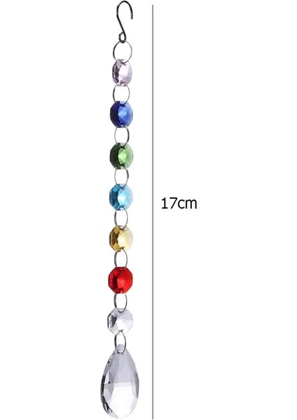 40MM Tarzı Dıy Kristal Güneş Yakalayıcılar Avize Kristaller Top Prizma Kolye Gökkuşağı Maker Asılı Çakra Cascade (Yurt Dışından)