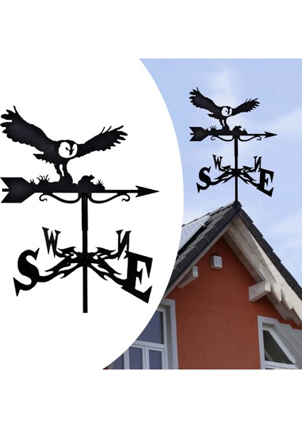 Kedi ve Sıçan Stili Metal Rüzgar Gülü Dekoratif Rüzgar Yön Göstergesi Bahçe Rüzgar Gülü Klasik Çatı Rüzgar Gülü Montaj Braketli (Yurt Dışından) fırsatları