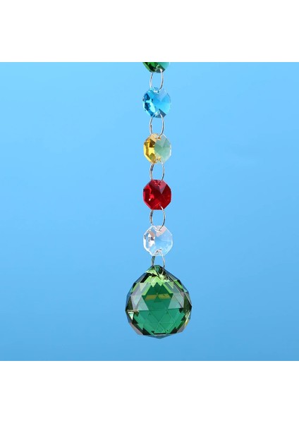 Kırmızı Stil Asılı Kristal Top Gökkuşağı Yapıcı Prizma Işık Yakalayıcı Pencere Kolye Ev Bahçe Dekorasyon Peri Dekor Için Renkli Rüzgar Çanı (Yurt Dışından) indirimleri