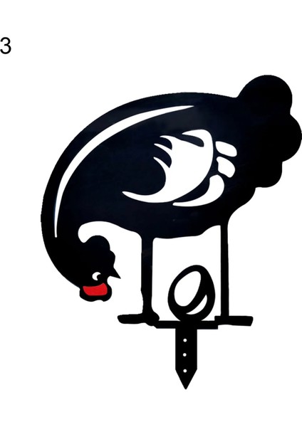 No.3 Tarzı Kedi Şekli Şekil Zemin Ekle Dekor Siyah Yavru Kedi Siluet Bahisler Açık Dekor Için Metal Hollow Kedi Şekli Heykeli Bahçe Dekor (Yurt Dışından)