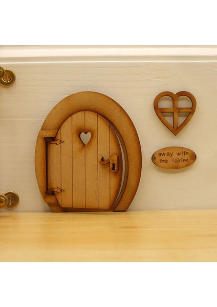 Bir Stil 3D Ahşap Peri Bahçe Kapısı El Yapımı Diy Kapı Dekorasyonu Minyatür Peri Bahçe Tabelaları Bebek Evi Kapısı El Sanatları Evi D#p3 (Yurt Dışından) modelleri