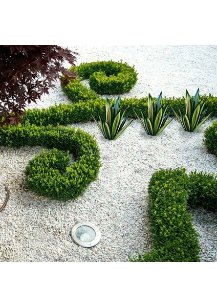 Kraliyet Mavisi Stili 27CM Dıy Yapay Tekila Rustik Heykeli Jardin Agave Bitki Veranda Yard Süslemeleri Metal Tekila Heykel Tuin Decoratie Açık (Yurt Dışından) modelleri