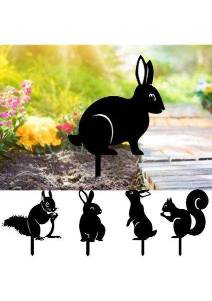 D Stili Sanat Tavşan Metal Heykeli Peg 2d Tavşan Figürü Zemin Yard Dekor Hediye Için Ekle Dekor Hediye Malikane Çim Siyah Bahçe Dekorasyon (Yurt Dışından) fiyatları
