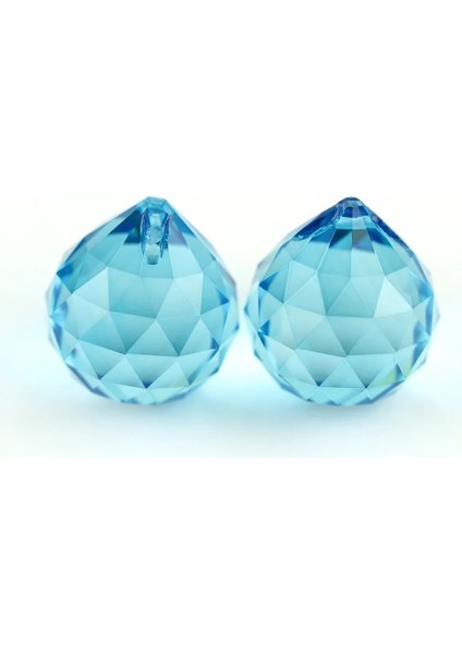 Menekşe Tarzı 15MM 8 Adet Karışık Renkler Yönlü Kristal Top Kristal Prizma Kolye Parçalar Için Prizma Topu Feng Shui X-Mas Kristal (Yurt Dışından)