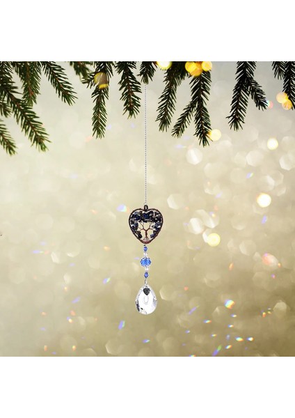 No.8 Stili Ay Yıldız Kristal Prizmalar Asılı Gökkuşağı Chaser Aydınlatma Aksesuarları Pencere Perdeleri Için Kolye Bahçe Araba Dekor (Yurt Dışından)