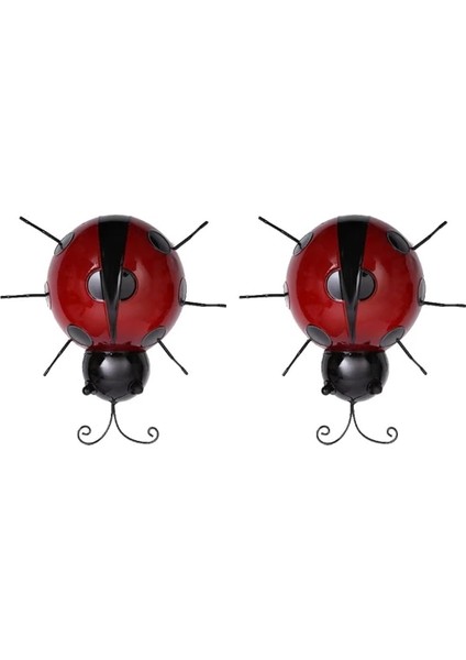 2 Paket Kırmızı Uğur Böceği Böcek Süsleme Ev Bahçe Dekor Duvar Asılı Sanat Zanaat (Yurt Dışından) fiyatları