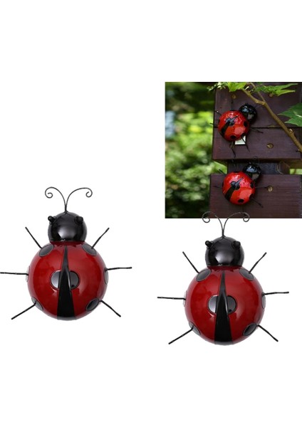 2 Paket Kırmızı Uğur Böceği Böcek Süsleme Ev Bahçe Dekor Duvar Asılı Sanat Zanaat (Yurt Dışından) modelleri