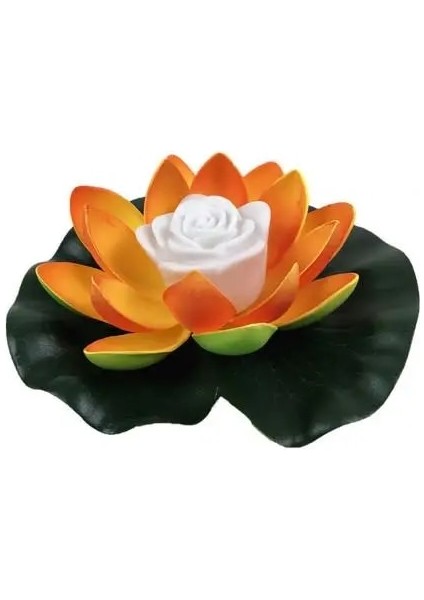 Sarı 18CM Tarzı cm Yapay Yüzen Lotus Güneş Enerjili Gece Lambası LED Enerji Tasarruflu Lotus Lambası Bahçe Havuzu Gölet Çeşmesi Dekorasyonu (Yurt Dışından)