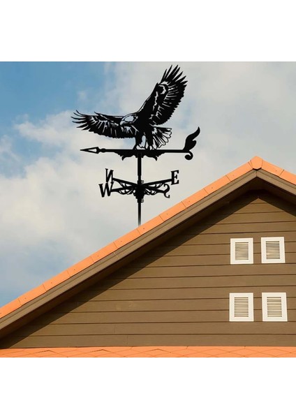 Çiftçi Tarzı Metal Rüzgar Gülü Avrupa Tarzı Demir Çatı Dekorasyonu Çatı Montajı Açık Rüzgar Gülü Avlu Çiftlik Ahır Dekorasyonu (Yurt Dışından) fırsatları