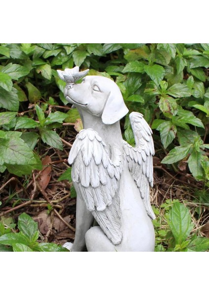 Köpek Stili Melek Köpek Kedi Heykeli Modeli Reçine Bahçe Mükemmel Workma Köpek Kedi Heykel Ekran Süs Yard Ev Dekorasyon Için (Yurt Dışından) fırsatları