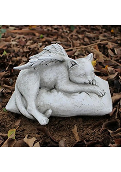 Köpek Stili Melek Köpek Kedi Heykeli Modeli Reçine Bahçe Mükemmel Workma Köpek Kedi Heykel Ekran Süs Yard Ev Dekorasyon Için (Yurt Dışından) indirimleri