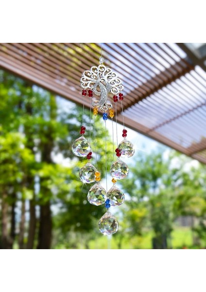 H & D Kristal Hayat Ağacı Güneş Yakalayıcılar Gökkuşağı Yapıcı Asılı Kristal Top Kolye Ev Bahçe Sundurma Pencere Dekor Için Noel Hediyesi (Yurt Dışından) fiyatları