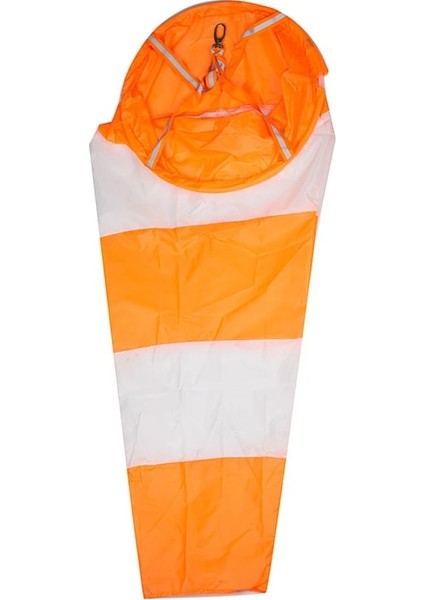 80CM Tarzı Beyaz ve Kırmızı Fluoerscence Suya Dayanıklı Rüzgar Çorabı Rüzgar Kol Suya Dayanıklı Rüzgar Gülü Rüzgar Çantası Ölçeği Havaalanı Rüzgar Çorabı Rüzgar Oku (Yurt Dışından)