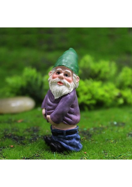 No.1 Tarzı 1 Adet Mini Sarhoş Gnome Cüceler Komik Reçine Heykeli Sevimli Dıy Bonsai Dekorasyon Masası Için Açık Bahçe Heykel Dekor (Yurt Dışından)