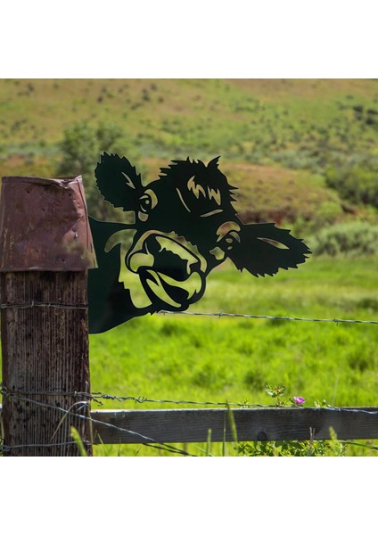 Ben Stil Gözetleme Sığır Kırsal Dekorasyonu Demir Parça Sığır Başı Dekorasyonu Boş Parça Bahçe Dekorasyonu Metal Boğa Başı Dekoru (Yurt Dışından) indirimleri