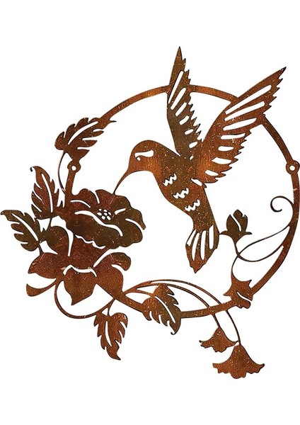 No.7 Tarzı Ferforje Uçan Kuş Metal Sanat Asılı Kolye Arka Plan Duvar Oturma Odası Dekor Için Vintage Süs Kapalı Açık Ev (Yurt Dışından)