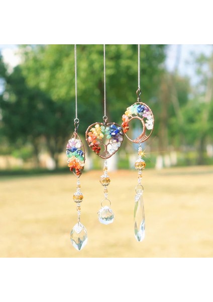 No.13 Tarzı Güneş Yakalayıcılar Asılı Kristal Hayat Ağacı Taş Boncuklar Prizma Kolye El Sanatları Rüzgar Çanları Pencere Ev Bahçe Dekorasyonu Ловец Солнца (Yurt Dışından) modelleri