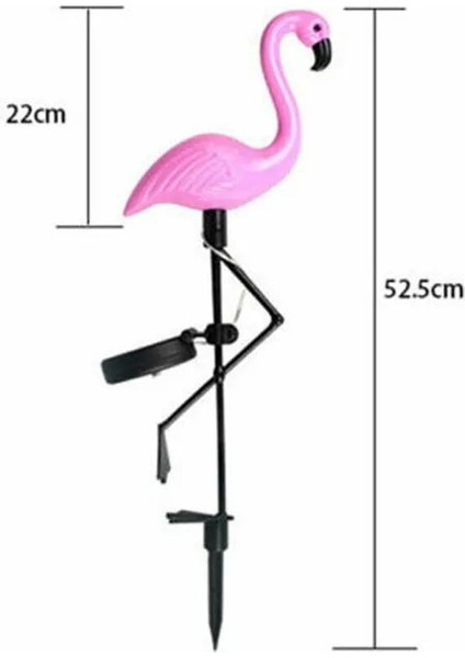 B Tarzı Güneş Enerjisi Bahçe Işık Güzel Pembe Flamingo Çim Dekor Bahçe Kazık Peyzaj Lambası Dış Aydınlatma (Yurt Dışından) indirimleri