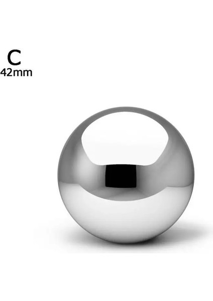 42MM Tarzı 1 Adet Top Küre Ayna Hollow Süsleme Parlak Glitter Çelik Ayna Topu Ev Bahçe Dekorasyon Malzemeleri (Yurt Dışından)