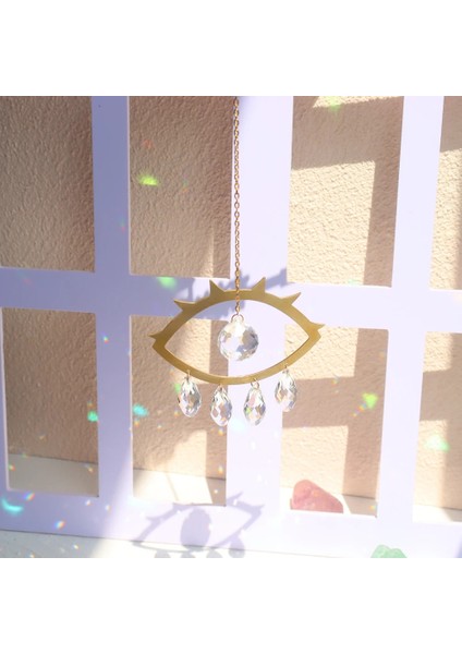 F Stili Kristal Rüzgar Çanı Kristal Asılı Prizma Süsleme Dream Catcher Kaplama Güneş Yakalayıcılar Açık Bahçe Rüzgar Çanları Için Asılı Dekor (Yurt Dışından)