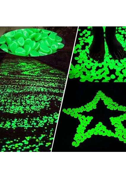 Mor Tarzı 100 Adet Adet Işıklı Taşlar Bahçe Çakılları Parlayan Taşlar Yürüyüş Yolları Için Kayalar Bahçe Yolu Veranda Çim Bahçe Yard Dekor (Yurt Dışından) modelleri