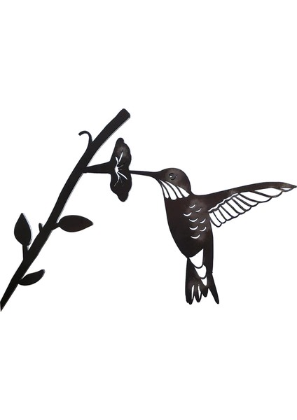 Bir Stil Avlu Veya Ağacınız Için Sinek Kuşu Metal Kuş Sanat Dekorasyonu Metal Sanat ve Yard Bahçe Paskalya Dekorasyonu Jardineria Decoracion (Yurt Dışından)