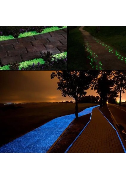 Lacivert Tarzı 200 Adet Bahçe Işıklı Parlayan Taş Çakıl (Yeşil Mavi Turuncu Mor Her Renk) Bahçe Dekorasyonu (Yurt Dışından) fırsatları