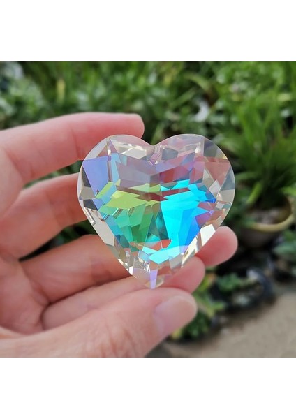 Lavanta Tarzı 45MM Kristal Suncatcher Kalp Kolye Avize Prizmalar Gökkuşağı Üreticisi Asılı Damlalar Dıy Süs Ev Düğün Pencere Dekor Zanaat (Yurt Dışından) fiyatları