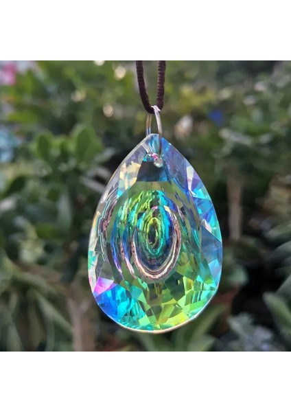 Lavanta Tarzı 1 Adet Ab-Renk Asılı Kristal Prizma Suncatcher Avize Parçaları Gökkuşağı Pencere Ev Düğün Dekorasyon Heykelcik Dıy Aksesuarları (Yurt Dışından) modelleri