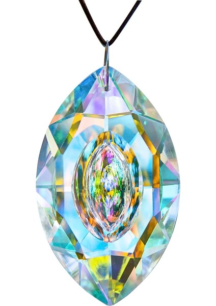 76 mm Ab Renkli Tip 4 Stil H & D 10 Stilleri Kristal Prizmalar Suncatcher Gökkuşağı Üreticisi Asılı Damlalar Kolye Pencere Süsleme Avize Parçaları Dıy Ev Dekorasyonu (Yurt Dışından)