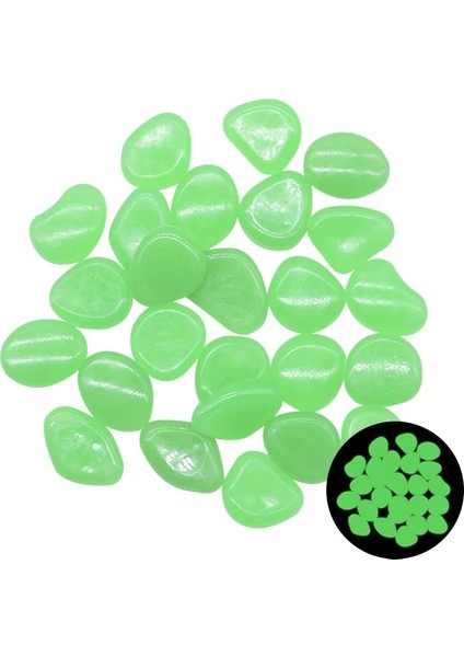 B04 Stili 2cm Karanlık Taşlarda Glow Floresan Taşlar Aydınlık Çakıl Taşları Ev Bahçecilik Yüzme Havuzu Bar Akvaryum Dekoru Için Kayalar (Yurt Dışından)