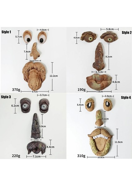 C Stili Bark Ghost Face Yüz Özellikleri Yaşlı Adam Ağaç Hugger Yard Sanat Süslemeleri Canavarlar Heykel Açık Dıy Cadılar Bayramı Süsleri (Yurt Dışından) fırsatları