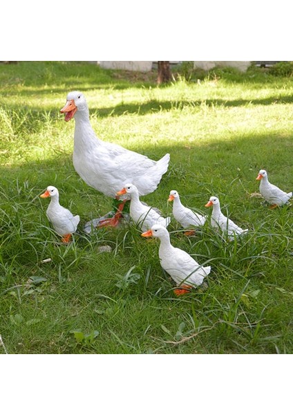 Stil 4 Stil Sevimli Ördek Reçine Bahçe Heykeli Arka Bahçe Gölet Ördekler Dekorasyon Kuş Heykeli Kapalı Açık Yard Dekor Gölet Çim Süsleme (Yurt Dışından) fiyatları