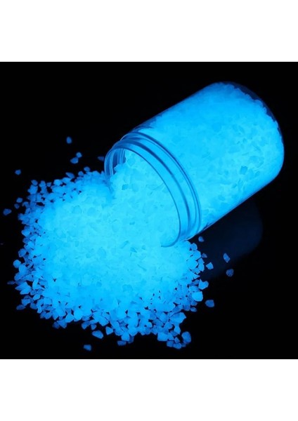 C 1 Adet 10G Tarzı Parti Dekorasyonu Dıy Glow Çakıl Düğün Dekorasyonu Aydınlık Noctilucent Kum Balık Tankı Akvaryum Floresan Parçacıklar (Yurt Dışından)