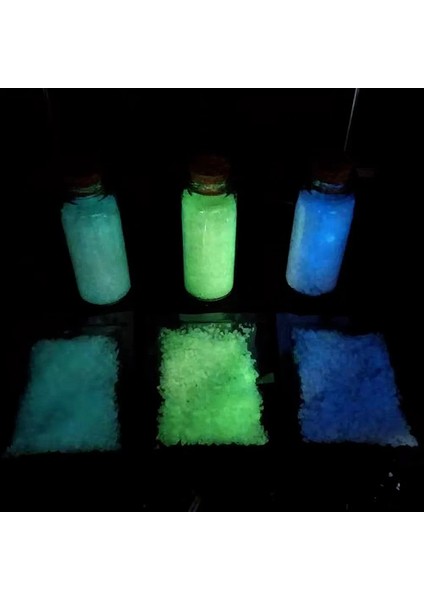 C 1 Adet 10G Tarzı Parti Dekorasyonu Dıy Glow Çakıl Düğün Dekorasyonu Aydınlık Noctilucent Kum Balık Tankı Akvaryum Floresan Parçacıklar (Yurt Dışından)