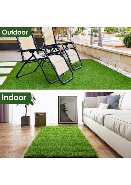 2cm Yaz Çim Stili 50X100CM 3 cm Kalın Yapay Çim Açık Bahçe Suni Çim Bitkiler Kır Evi Golffutbol Sahası Dekor Için Kaymaz Büyük Boy (Yurt Dışından) modelleri
