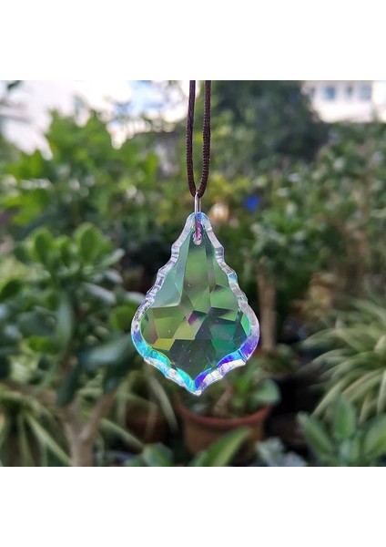 Kumral Tarzı 1 Adet Ab-Renk Asılı Kristal Prizma Suncatcher Avize Parçaları Gökkuşağı Pencere Ev Düğün Dekorasyon Heykelcik Dıy Aksesuarları (Yurt Dışından) fiyatları