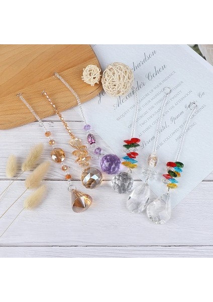 Fildişi Tarzı Kristal Suncatcher Avize Kristal Top Prizmalar Kolye Gökkuşağı Maker Pencere Asılı Süsleme Ev Düğün Dekor Yeni (Yurt Dışından) indirimleri