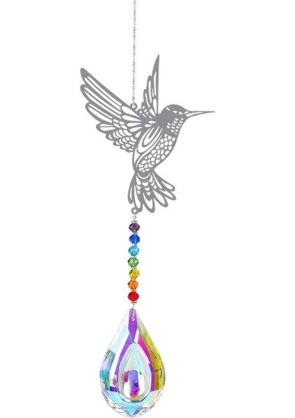 No.6 Tarzı 1 Parça Bahçe Suncatchers Angel Life Çiçek Ağacı Noel Ağacı Sinek Kuşu Kar Tanesi Kelebek Renkli Kristal Kolye Araba Aralık (Yurt Dışından)