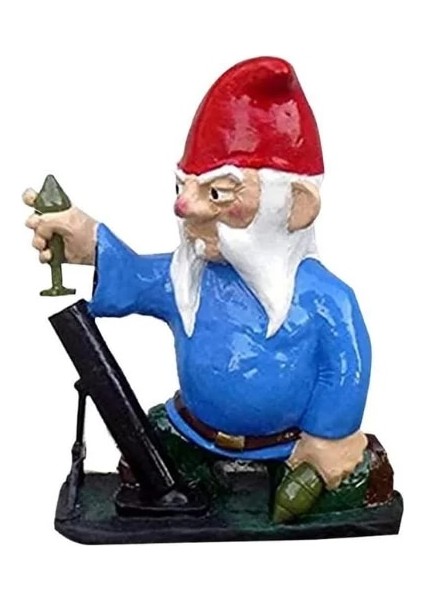 Stil 7 Stili Bahçe Gnome Süsleme Komik Heykel Dekor Karikatür Savaş Cüce Heykel Kapalı Açık Ev Yaratıcı Hediye Bahçe Heykeli (Yurt Dışından)