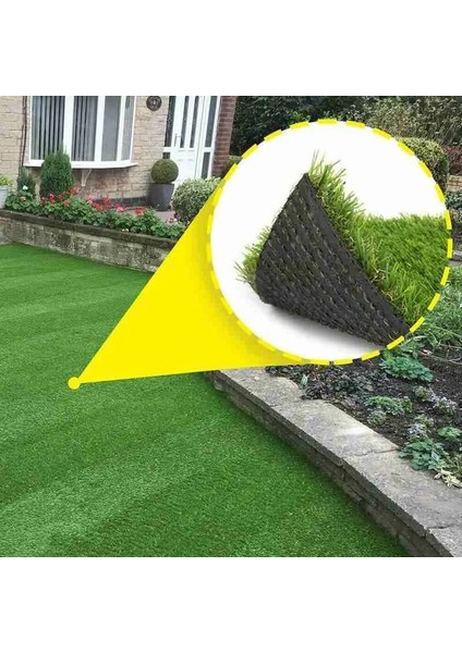 Bir Stil Suni Çim Halı Yeşil Sahte Sentetik Bahçe Peyzaj Sentetik Sahte Çim Mat Mat Çim Peyzaj Çim Golf Çim F9M3 (Yurt Dışından) indirimleri