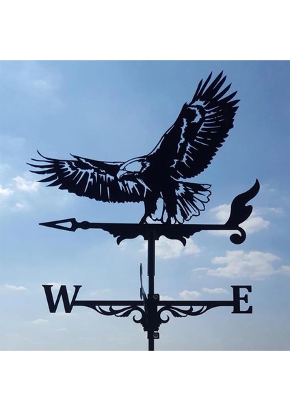 Kartal Tarzı Bahçe Için Rüzgar Gülü, Metal Rüzgar Gülü Açık Çiftlik Rüzgar Gülü Çatı (Yurt Dışından)