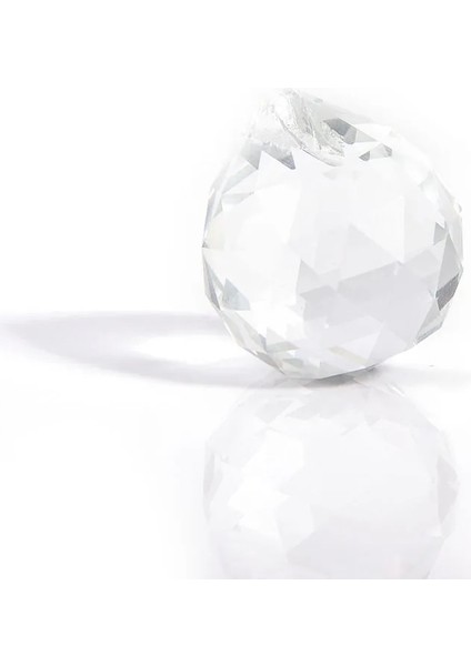 30 mm Tarzı H & D Temizle Yönlü Cam Kristal Top Prizma Avize Kristal Parçaları Asılı Sarkıt Aydınlatma Topu Suncatcher Ev Dekorasyonu (Yurt Dışından)