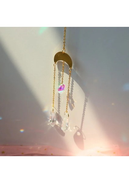 No.9 Tarzı Kristal Prizmalar Avize Rüzgar Çanları Gökkuşağı Chaser Suncatcher Pencere Asılı Kolye Açık Ev Dekorasyon Için Hediye (Yurt Dışından)