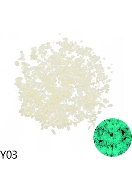 Y03 Stili 30 Gram Aydınlık Kum Renkli Glow Karanlık Glow Kum Akvaryumları Balık Tankı Dekorasyonu Dıy Yıldızlı Dileğiyle Şişe Floresan Parti Dekoru (Yurt Dışından)
