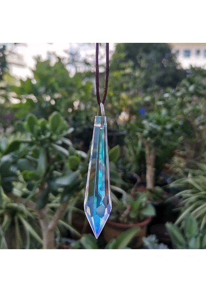 65 mm Tarzı 1 Adet Ab-Renk Asılı Kristal Prizma Suncatcher Avize Parçaları Gökkuşağı Pencere Ev Düğün Dekorasyon Heykelcik Dıy Aksesuarları (Yurt Dışından)