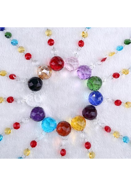 Mor Tarzı Kristal Top Güneş Yakalayıcılar Asılı Gökkuşağı Yapıcı Prizma Rüzgar Çanları Işık Yakalayıcı Kolye Ev Bahçe Dekorasyonu Rüzgar Çanları (Yurt Dışından) fırsatları